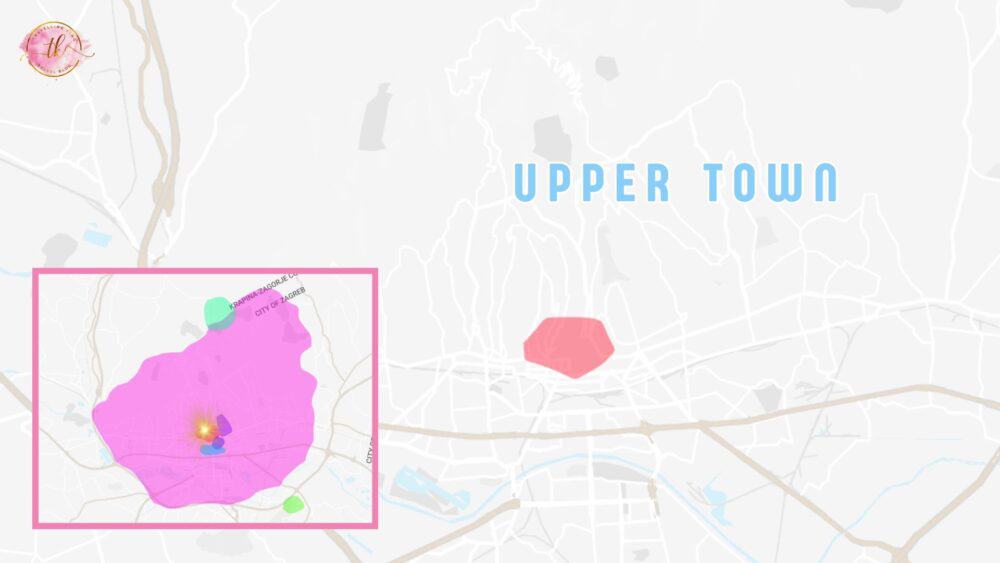 Map of Zagreb Upper Town