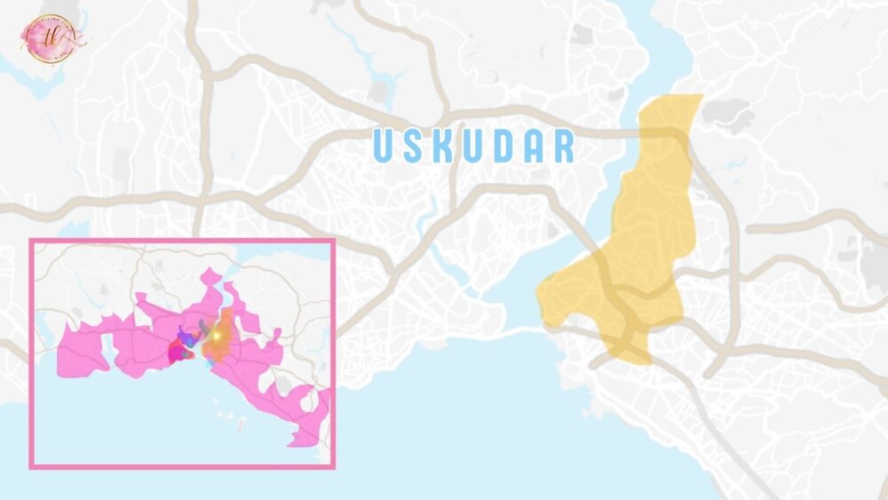 Map of Uskudar
