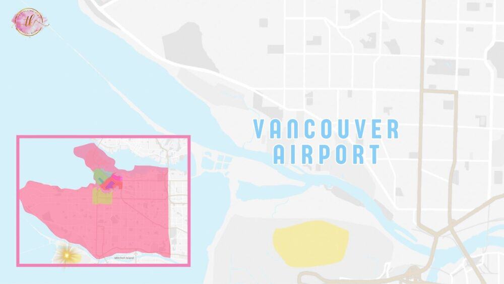 Map of Vancouver Airport