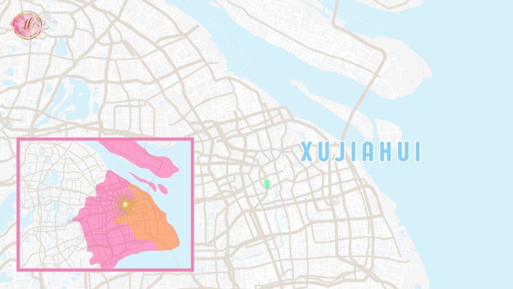 Map of Xujiahui