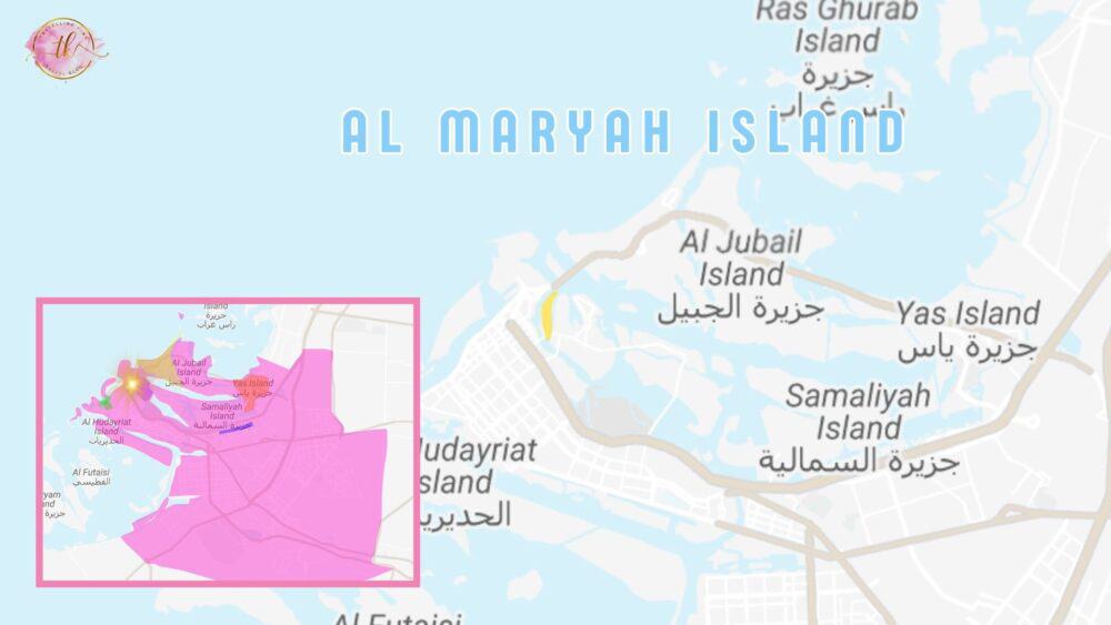 Map of Al Maryah Island