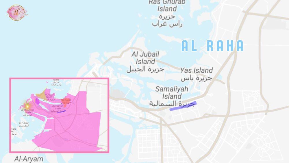 Map of Al Raha