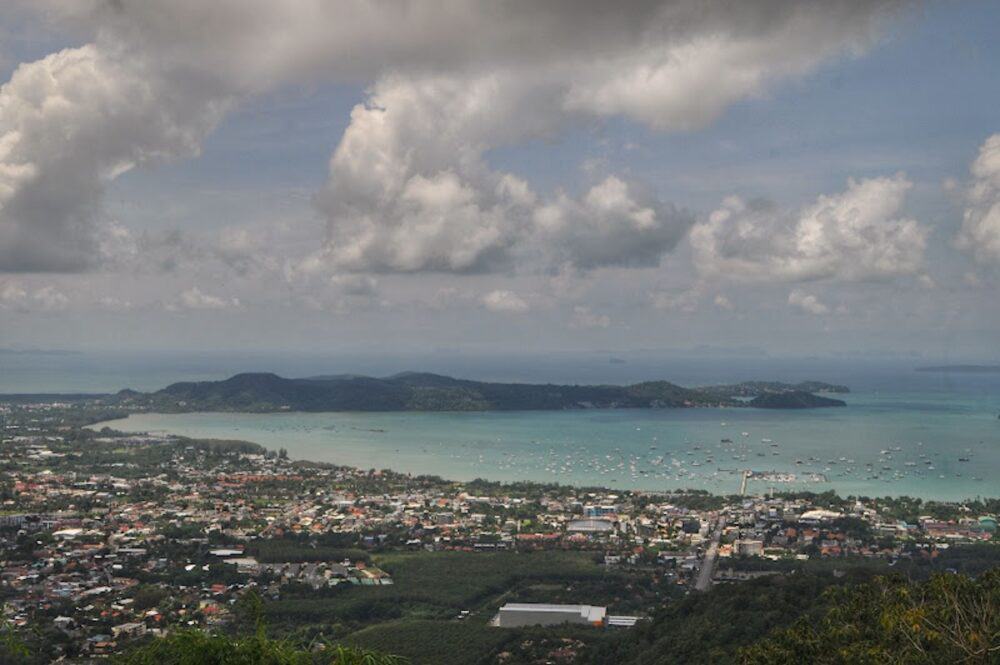 Views of Chalong from the big Buddha